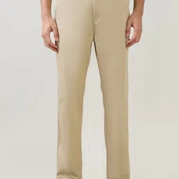 ColorPlus Men Comfort Regular Fit Mid-Rise Cotton Formal Trouser-picture-24