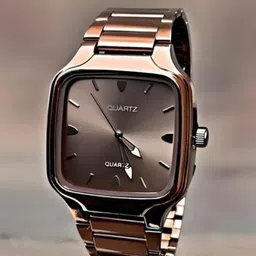 SWADESI STUFF Men Dial & Bracelet Style Straps Analogue Watch SDS 158 COPPER 2025-picture-20