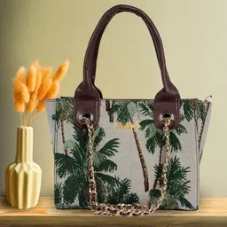 LIKE STYLE Ethnic Motifs Textured Structured Shoulder Bag-picture-44