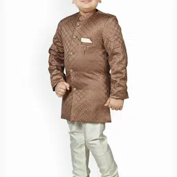 BAESD Boys Embroidered Sherwani Set image 4