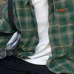 StyleCast Men Original Relaxed Fit Spread Collar Tartan Checked Cotton Casual Shirt image 2