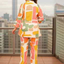 BAESD Printed Shirt With Palazzos Co-Ords image 3