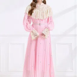 JC Collection Women Embellished Maxi Dress image 1