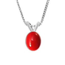 GenZcomplex Silver-Plated Oval Pendants-picture-33