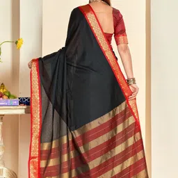 DIVASTRI Woven Design Zari Saree image 5