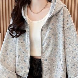 JC Mode Women Hooded Front-Open Sweatshirt-picture-46