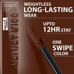 Ramp Walk Set of 3 Velvet Kiss Waterproof Liquid Lipstick - 3.5 ml Each - Shade 5 - 6 & 7 image 2