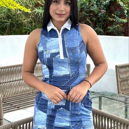 BAESD Print Sheath Mini Dress-picture-16