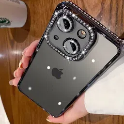 Luxury Kase Solid Printed iPhone 15 Plus Back Case Mobile Accessories image 2