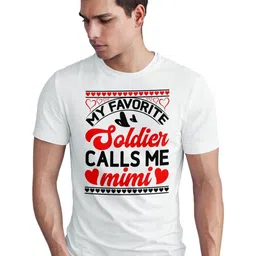 Seekbuylove Men Typography Printed Round Neck Short Sleeves Bio Finish T-shirt-picture-24