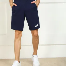 Solid Men Blue Regular Shorts-image-51