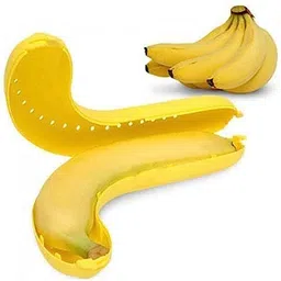 m.s traders Plastic Banana Storage Plastic Case 2 Containers Lunch Box (220 ml) 2 Containers Lunch Box image 3