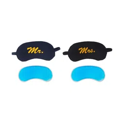 Veeva Beauty & Fashion Combo of Mr. & Mrs. Sleeping Eye Mask With Cooling Pad-picture-33