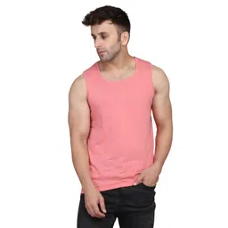 WOOSTRO Men Pack Of 2 Solid Round Neck Cotton Slim Fit T-shirts-picture-36
