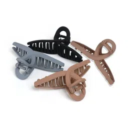 KHANBAGSTORE Women Set of 4 Claw Clip image 2