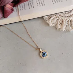 Octagon hub Gold-Plated Necklace image 2