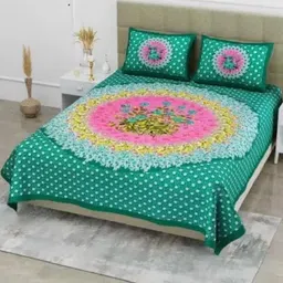 E Elma Unisex Green Bedsheets-picture-42