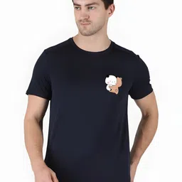 SZN Men Printed Applique T-shirt-picture-34