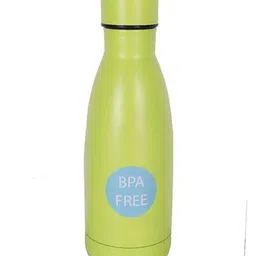 HAMSTER LONDON Yellow & Blue Single Stainless Steel Solid Water Bottle image 4