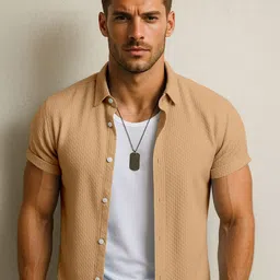 SWADESI STUFF Self Design Comfort Fit Casual Shirt-picture-19