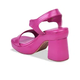 Try Me Square Toe Block Heel Sandals image 5