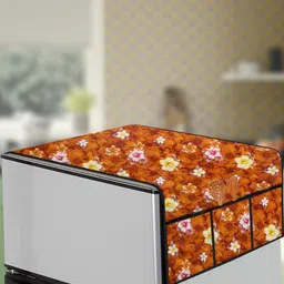 The Furnishing Tree Orange PVC Air Conditioner Cover-picture-40