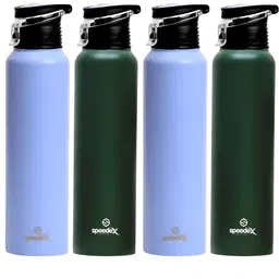 Speedex Blue & Green 4 Pieces Stainless Steel Water Bottle - 1000 ml Each-picture-21