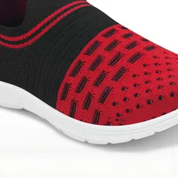 Pu-Pine Kids Red Artificial Leather Shoes image 5