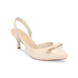 miorah MIORAHLeather Kitten Pumps image 3