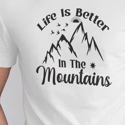 Seekbuylove Men Bio Finish Typography Printed Pure Cotton T-shirt image 5