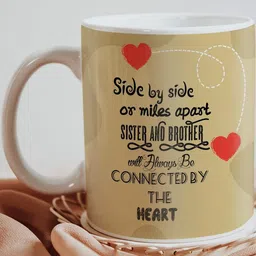 skytrends Unique Printed Coffee Mug gift for Brother and Sister - 96-picture-33