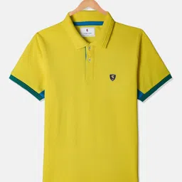 Octave Boys Solid Polo Collar Cotton T-shirt-picture-27