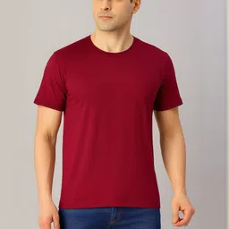 CKARFE Round Neck Short Sleeve Cotton T-shirt-picture-12
