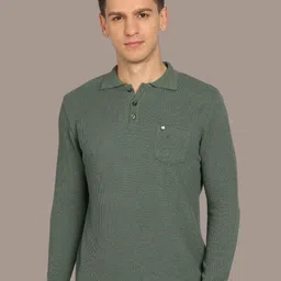 CLAPTON Polo Collar Regular Fit Long Sleeves Pockets T-shirt-picture-37