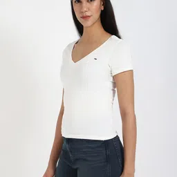 Tommy Hilfiger Women Slim Fit T-shirt image 3