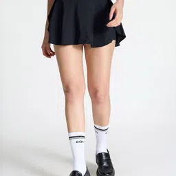 CAVA High-Rise Flared Mini Skorts-image-21
