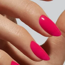 tanvi27 Nail Lacquer Quick Dry Long Lasting Hot pink Nail Polish Hot pink image 4