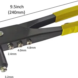 inditrust new Heavy duty Riveter gun tool 1pc Medium Duty Fast Hitting Rivet Gun image 3