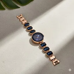 moover Analog Watch - For Girls R-LXRY-BLUE-J1 image 4