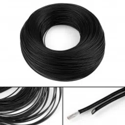 3 Meter UL1007 24AWG PVC Electronic Wire (Black)-image-64