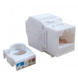 MX UTP CAT 6A Keystone Jack 180 Degree Tool less - White (MX-4063)-picture-31