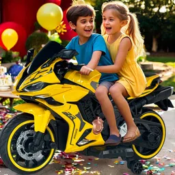 wishmaster Big Size Electric Motorbike USB & Music Player Toy For 3 To 12 Years Bike Battery Operated Ride On-picture-13