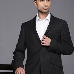 Raymond Self Design Contemporary Fit Formal Blazer-picture-16