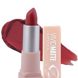 fashion colour Fashion ColourVivid Matte Lipstick, 8 Deep Red 3.8gm-picture-13