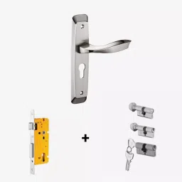 Dorset Zara ML ZA 254 mm(10 Inch) SC Finish Combo Lock Sets With Both Side Key Cylinder (70mm)-picture-16