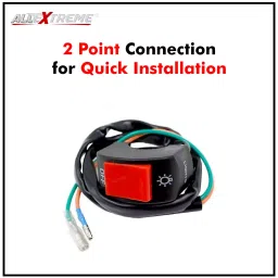 AllExtreme EX4RFS2 4 LED Small Round Fog Light Waterproof Off Road Driving Worklight for Motorcycle and Cars (12W, White Light, 2 PCS) image 4