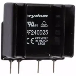 SENSATA/CRYDOM Solid State Relay PF Series 25 A RMS Load PCB Mount 280 V 15 Control, PF240D25-picture-36