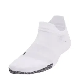 Under Armour Breathe 2 No Show White Polyester Medium Socks-picture-32