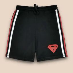 Kidsville Black Solid Shorts-picture-2