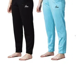 trendy world Pack of 2 Women Cotton Relax Fit Pyjama-picture-33